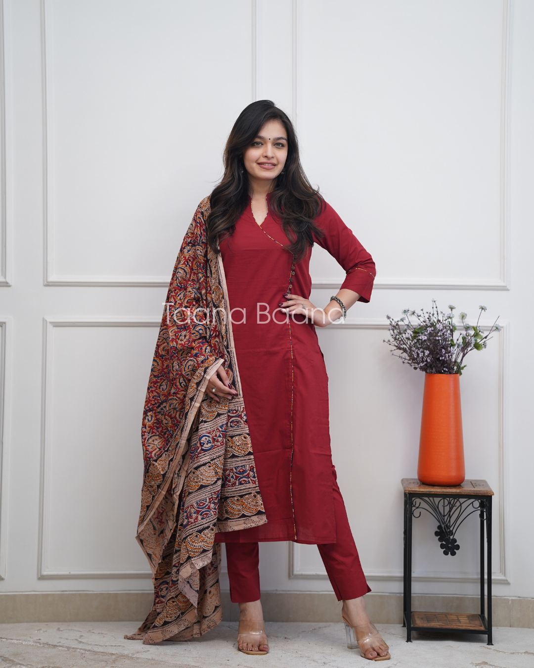Dupatta Pant Set