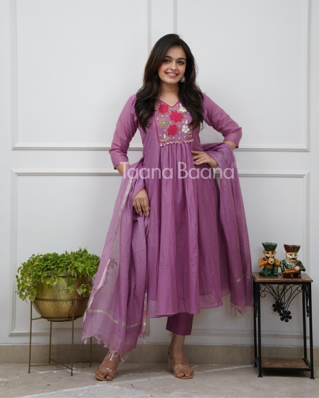 Dupatta Pant Set