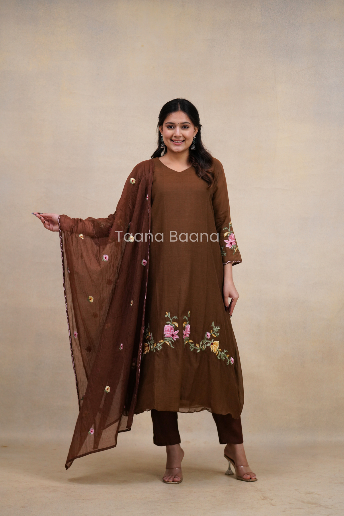 Dupatta Pant Set