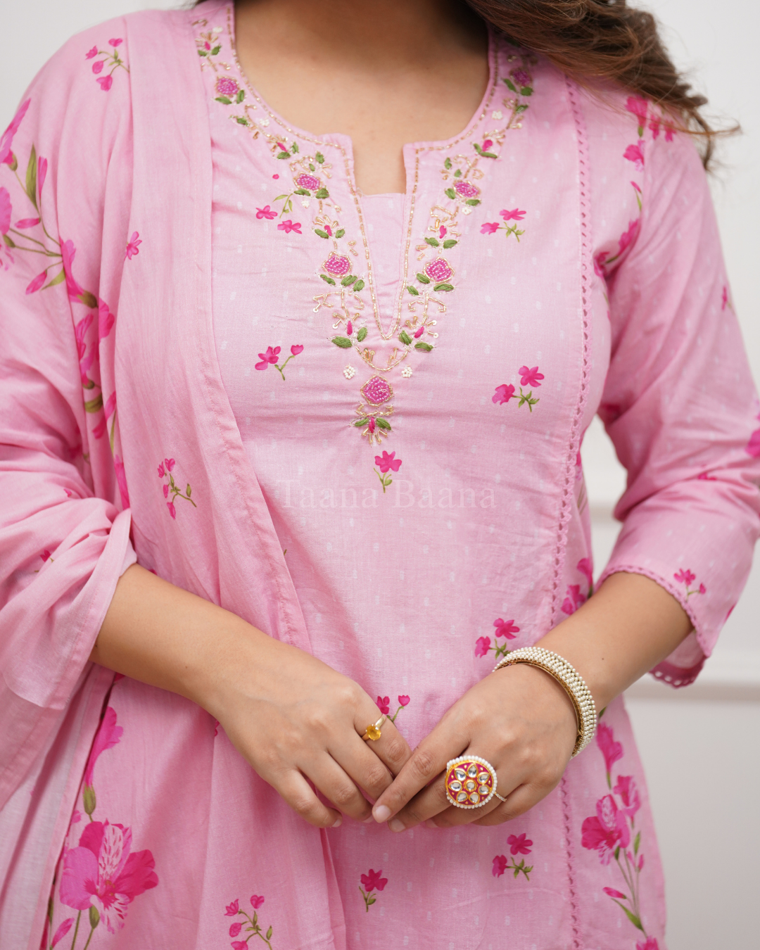Dupatta Pant Set
