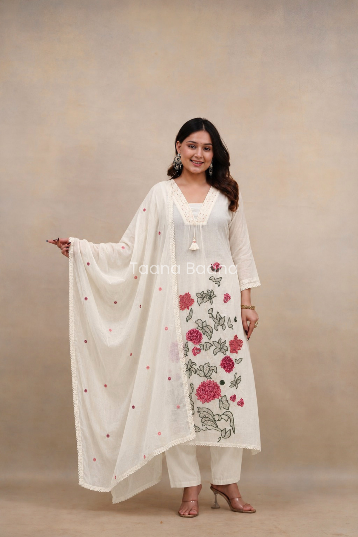 Dupatta Pant Set