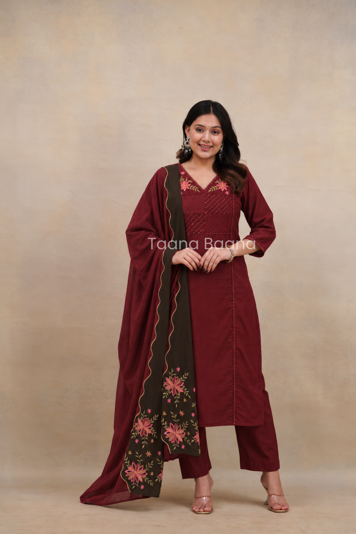 Dupatta Pant Set