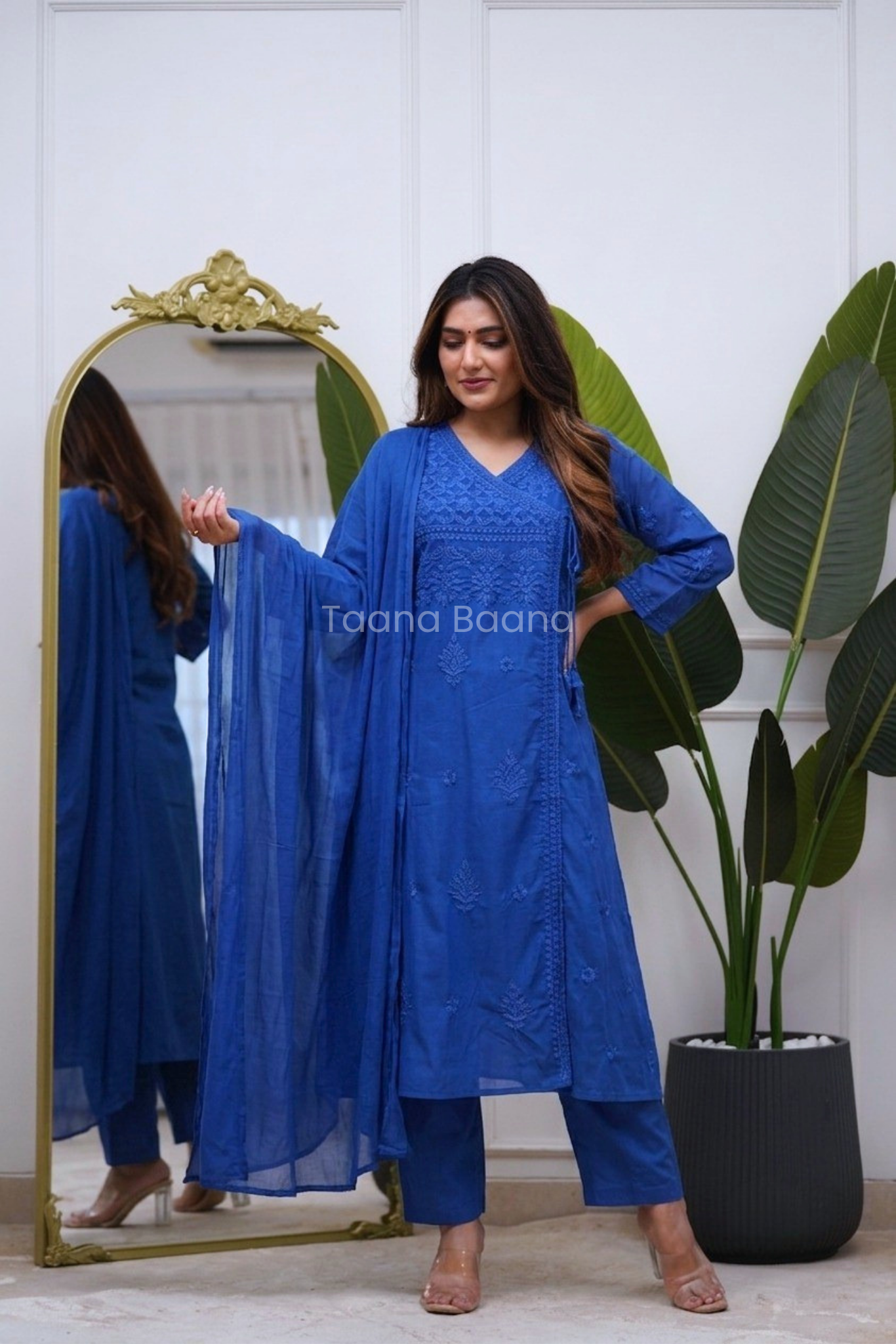 Dupatta Pant Set