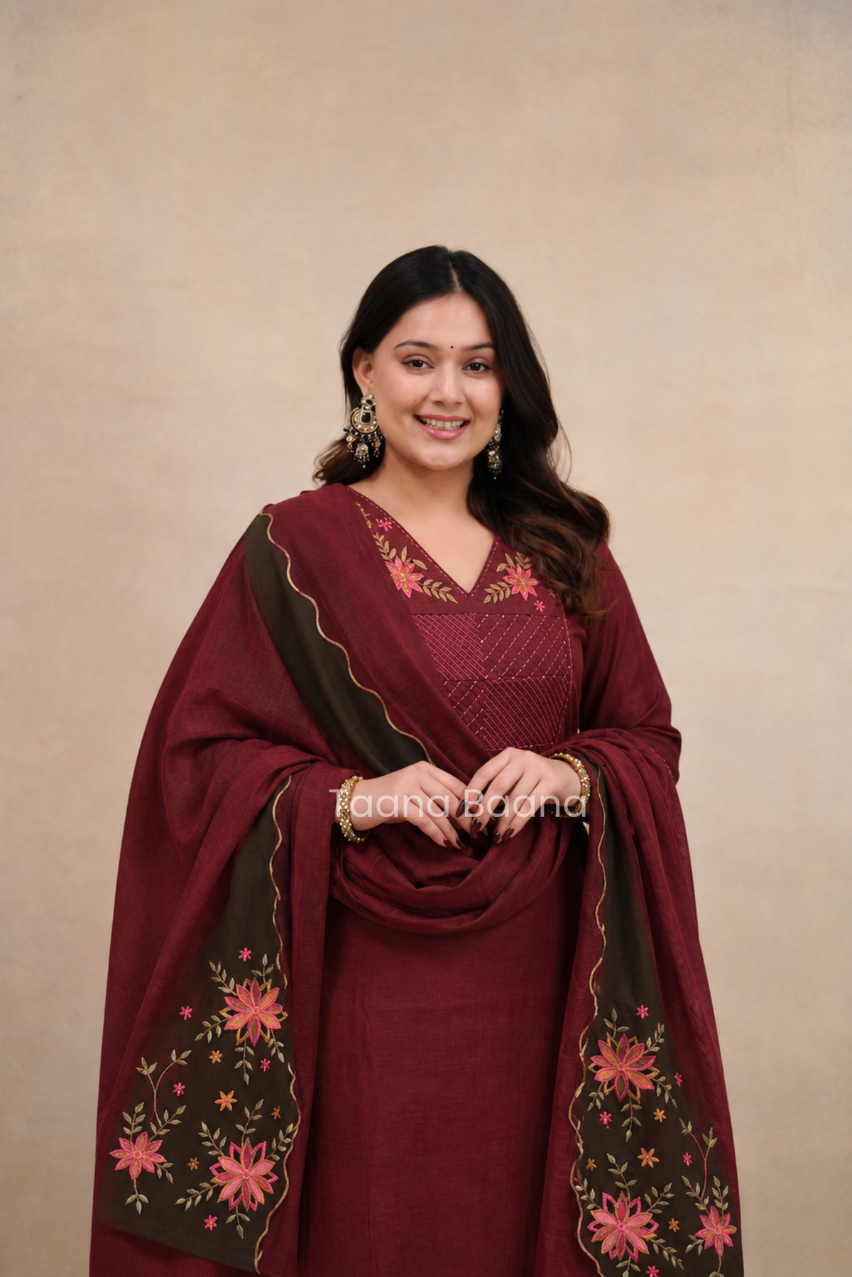 Dupatta Pant Set