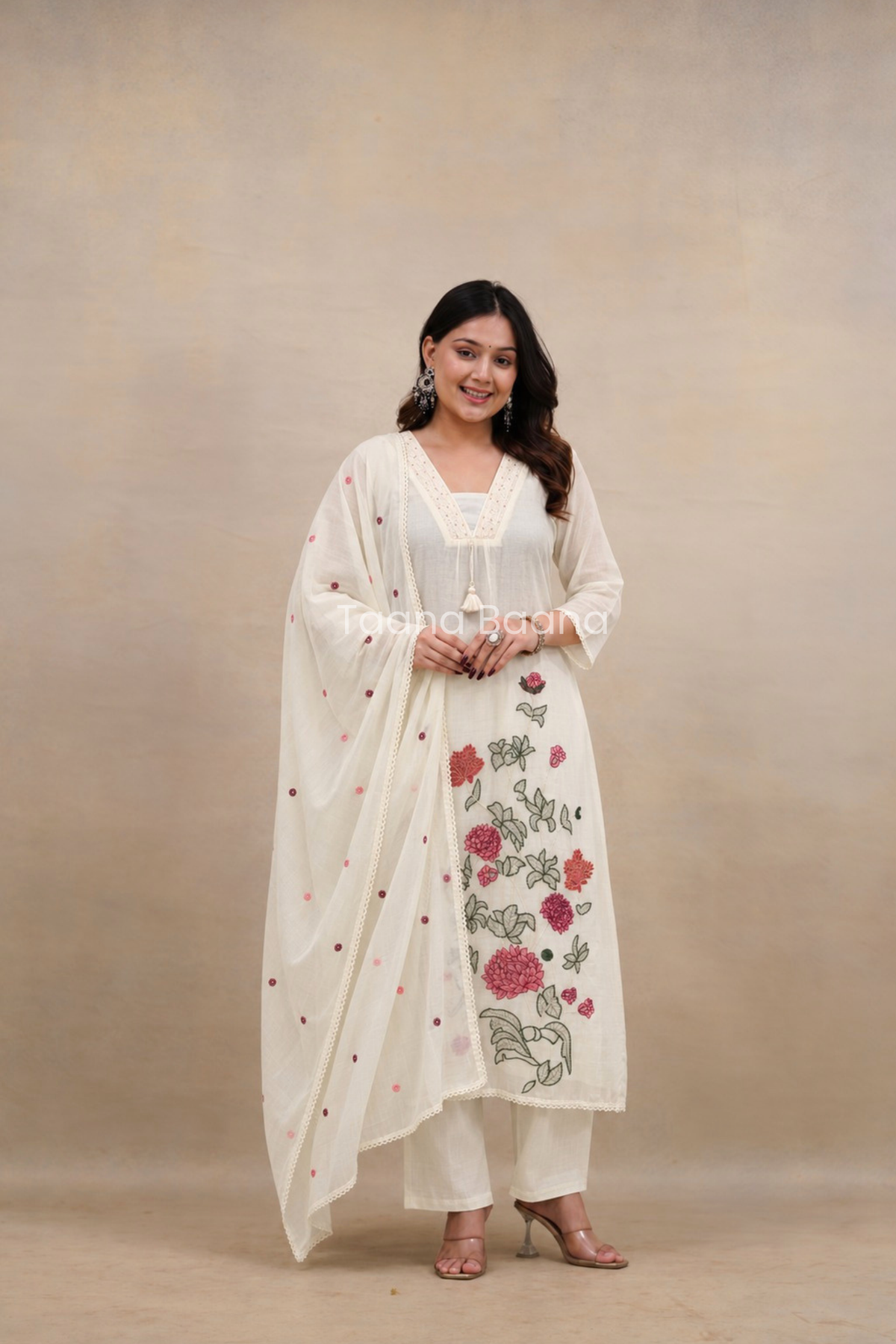 Dupatta Pant Set