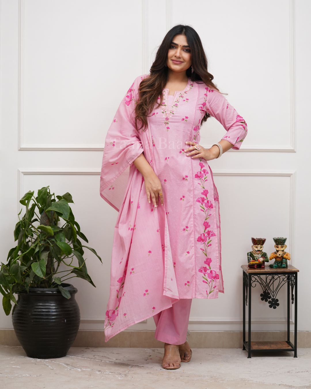 Dupatta Pant Set
