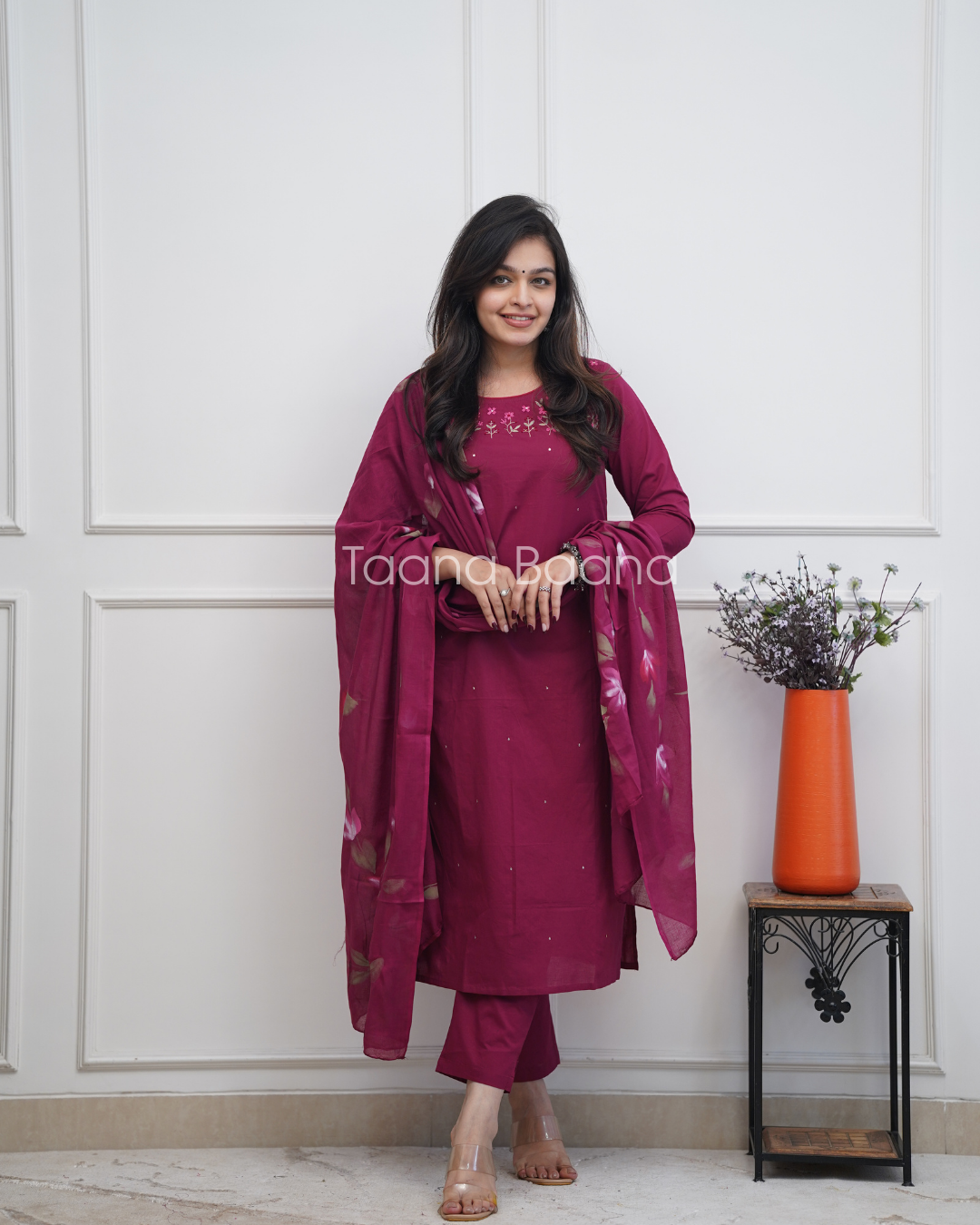 Dupatta Pant Set