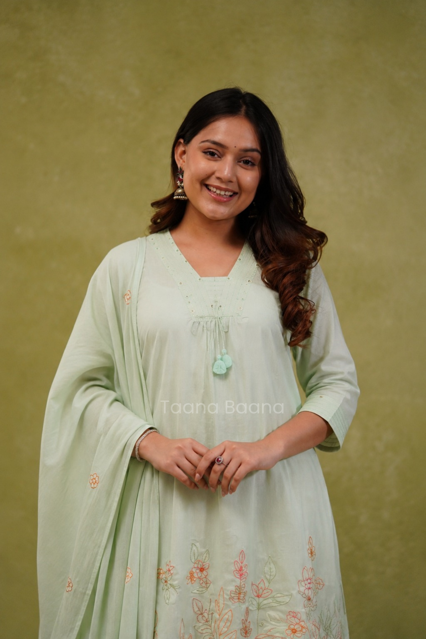 Dupatta Pant Set