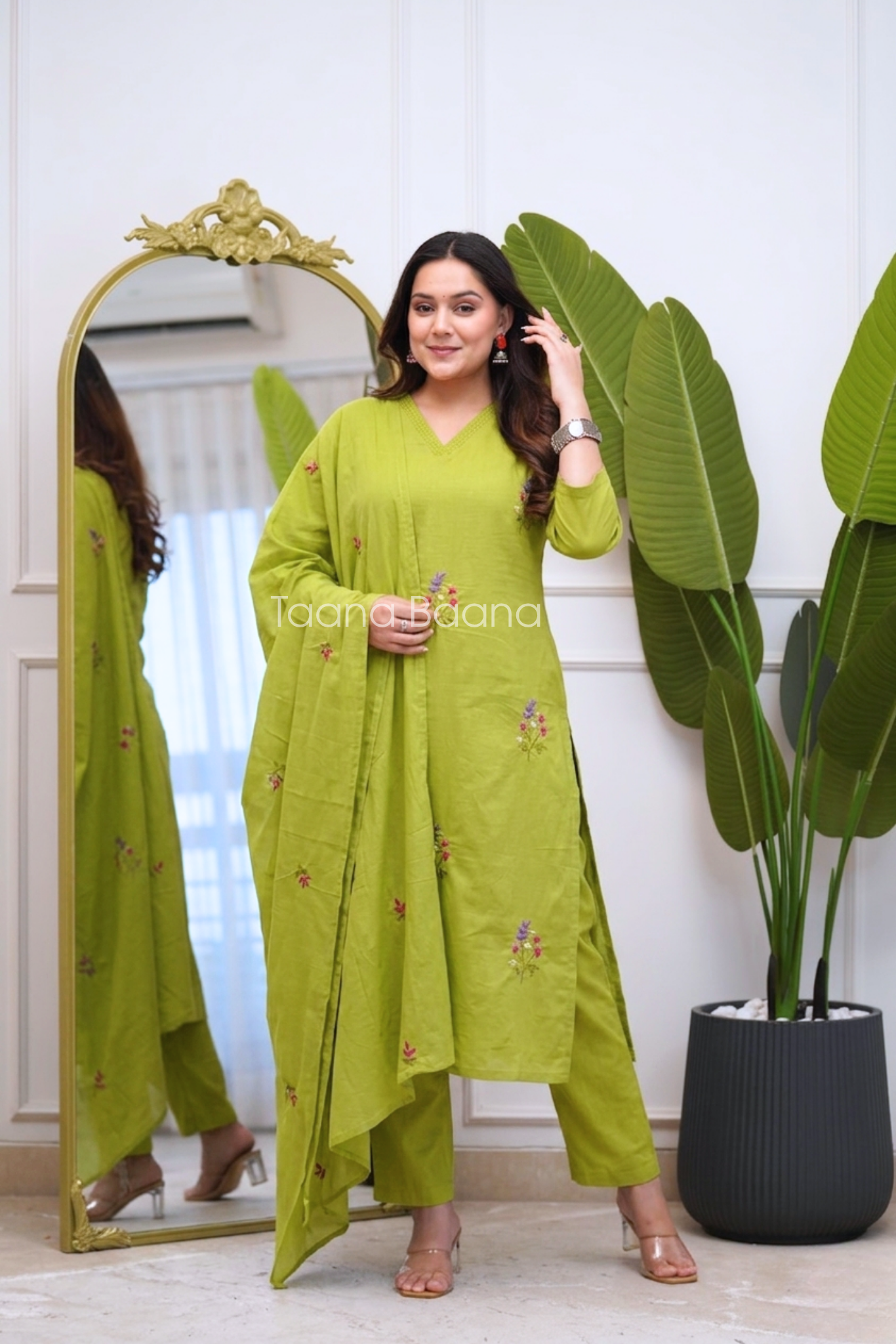 Dupatta Pant Set