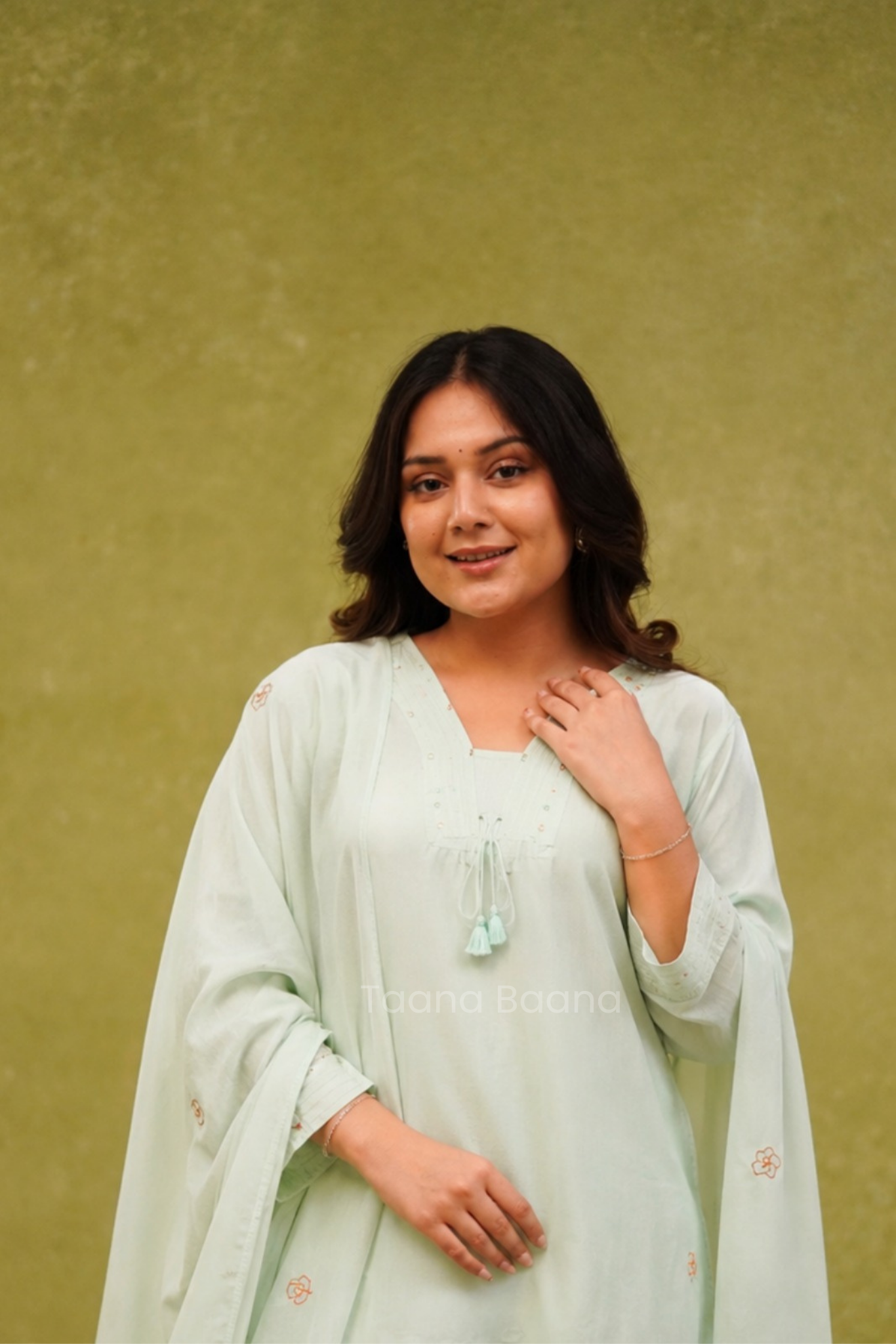 Dupatta Pant Set