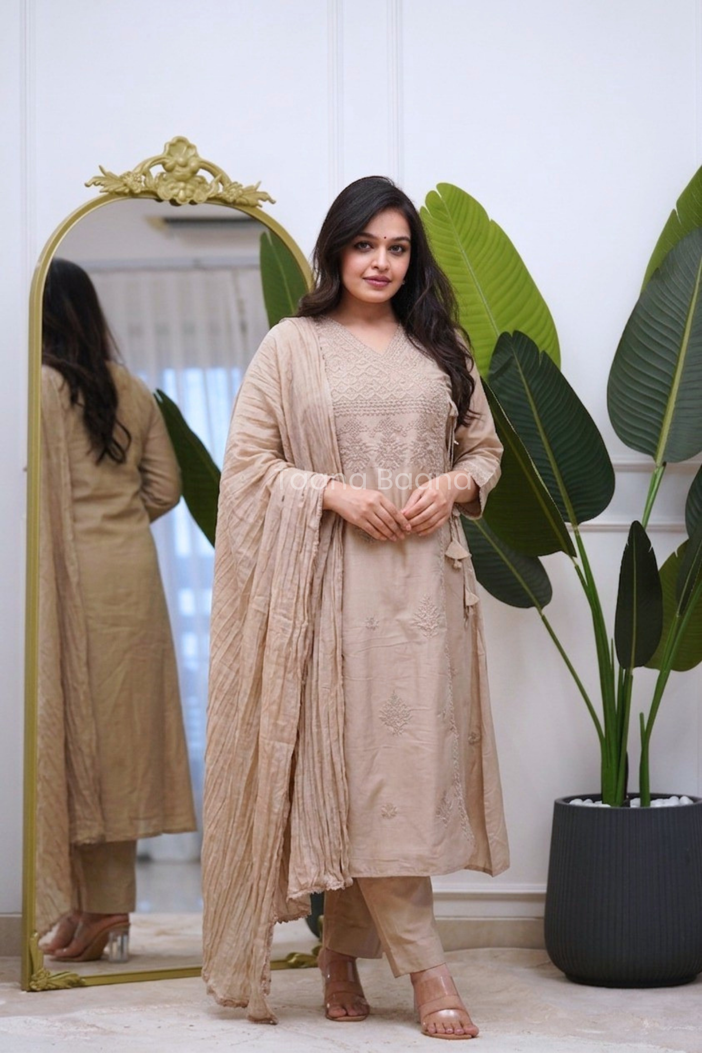 Dupatta Pant Set