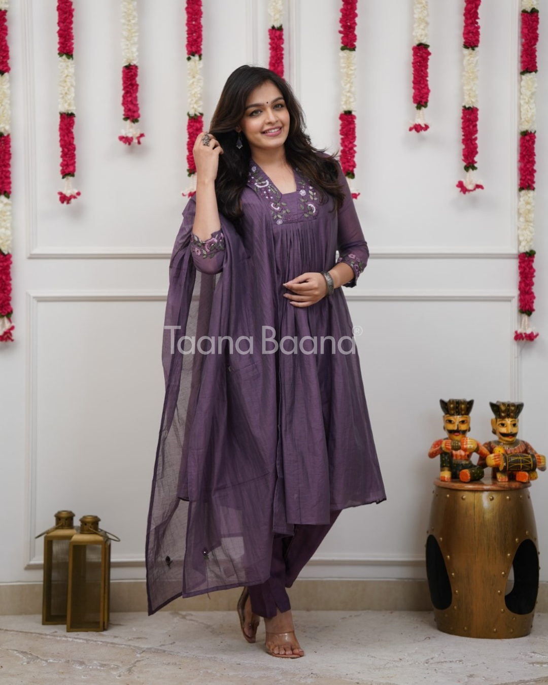 Dupatta Pant Set
