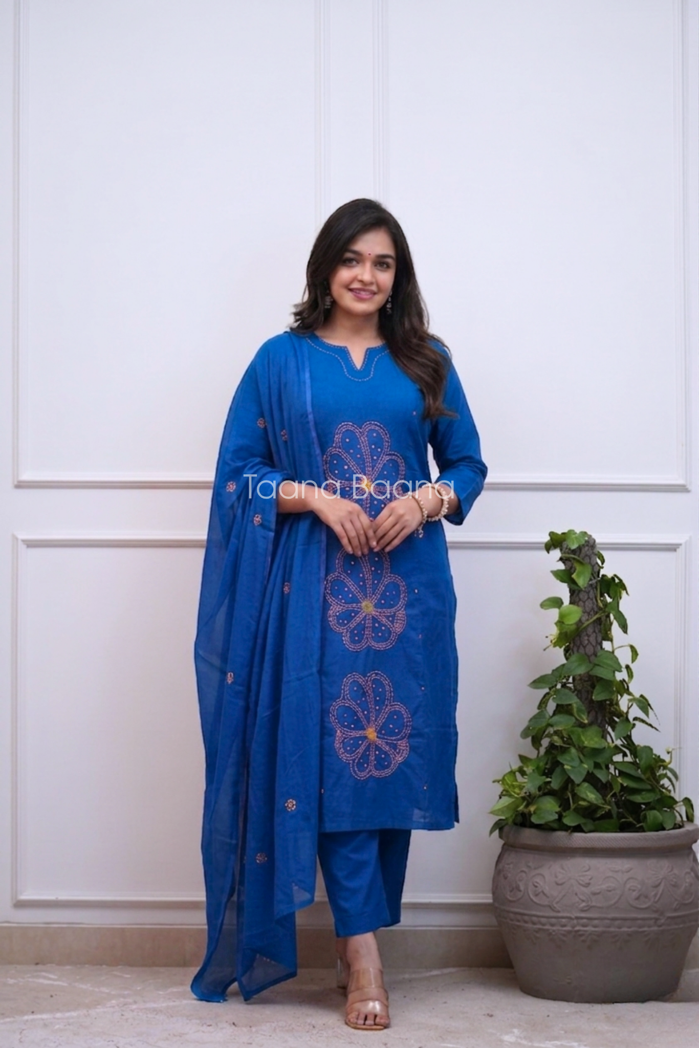 Dupatta Pant Set
