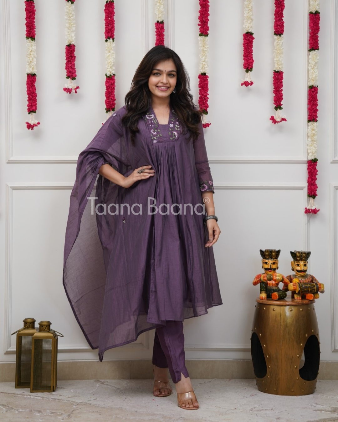 Dupatta Pant Set