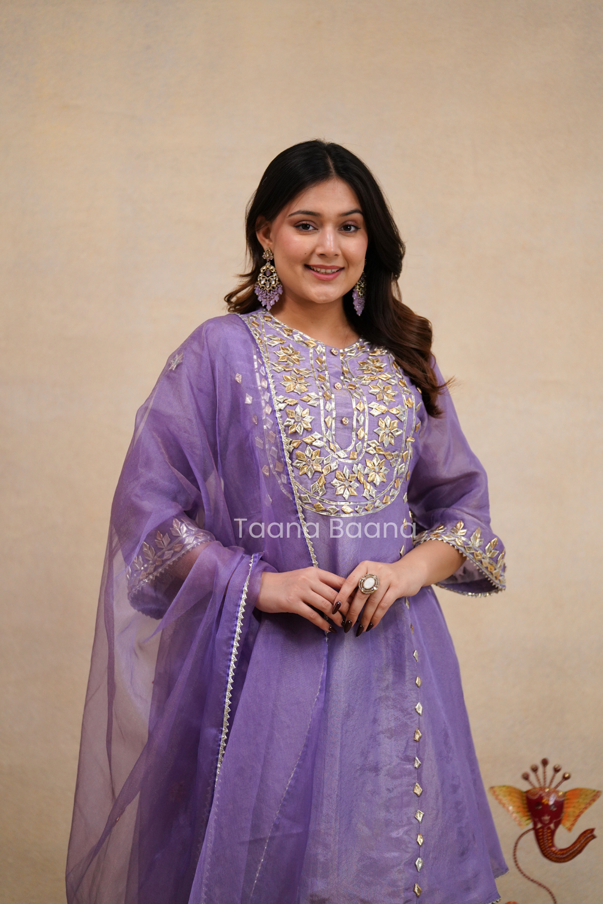 Dupatta Pant Set