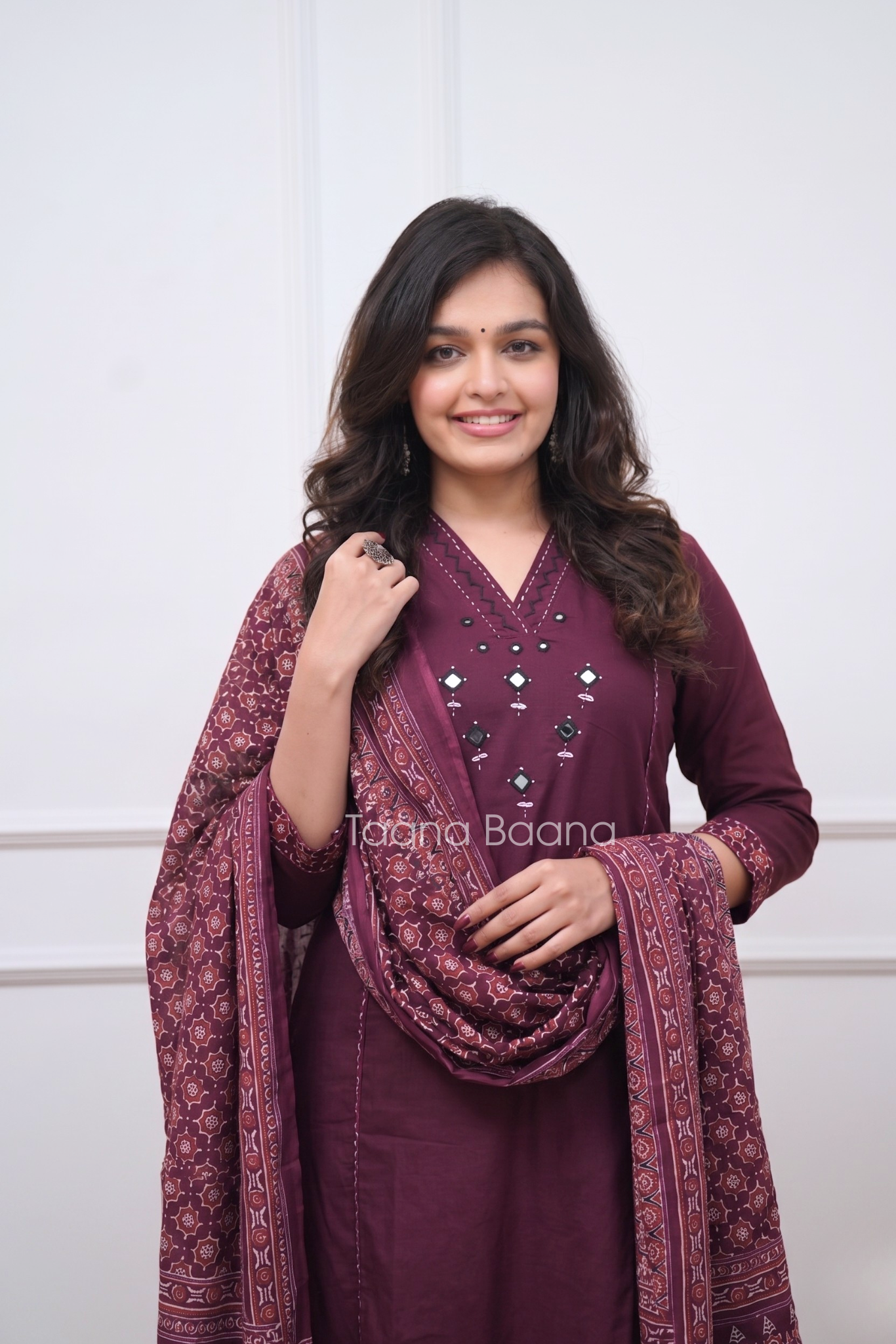 Dupatta Pant Set