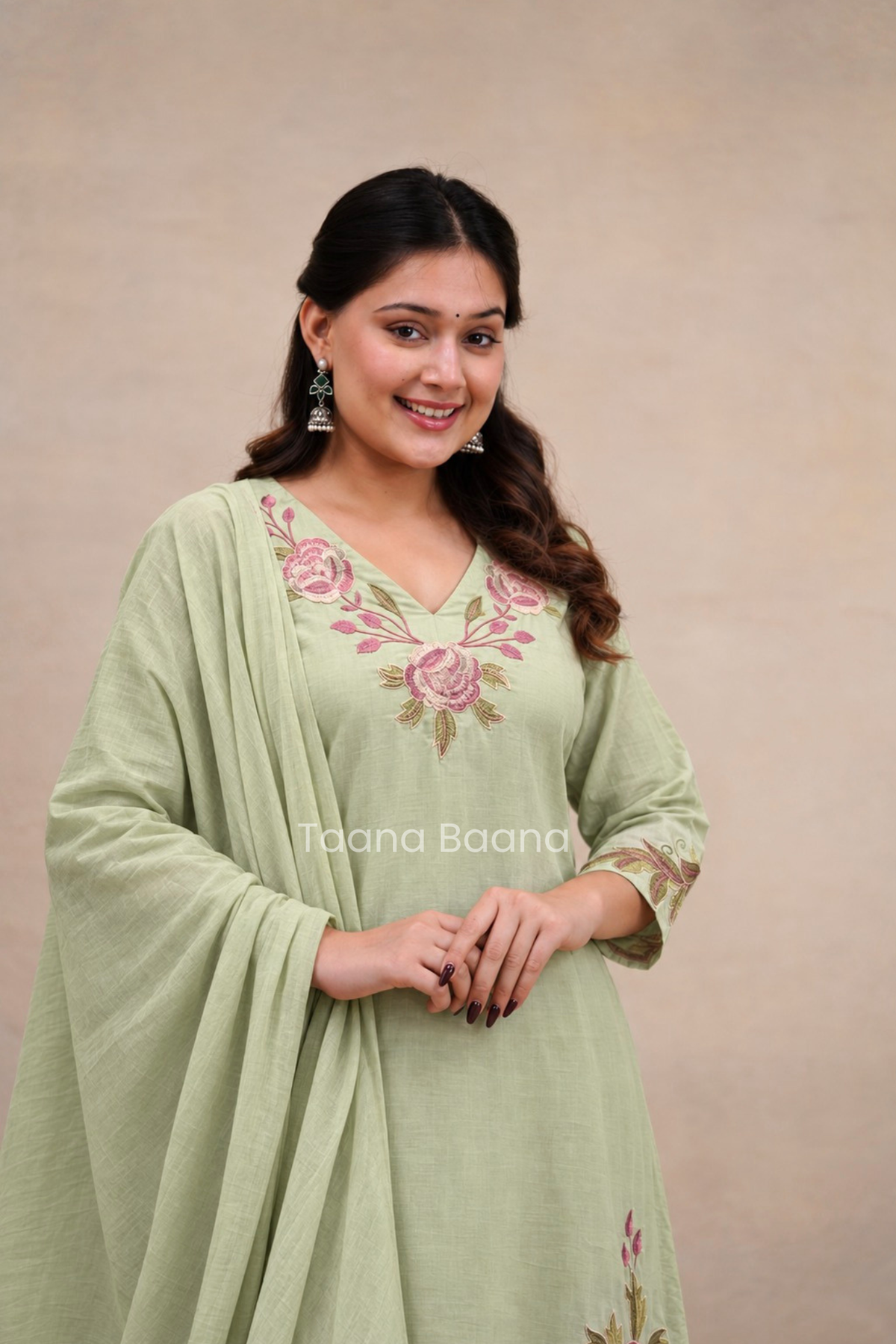 Dupatta Pant Set