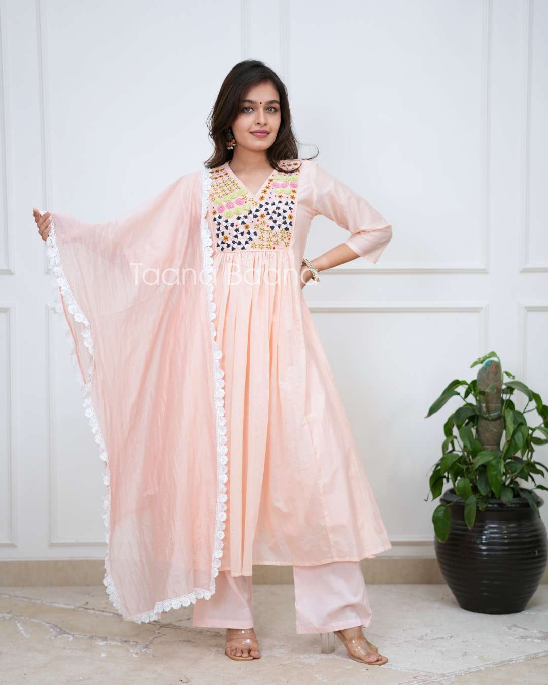 Dupatta Pant Set