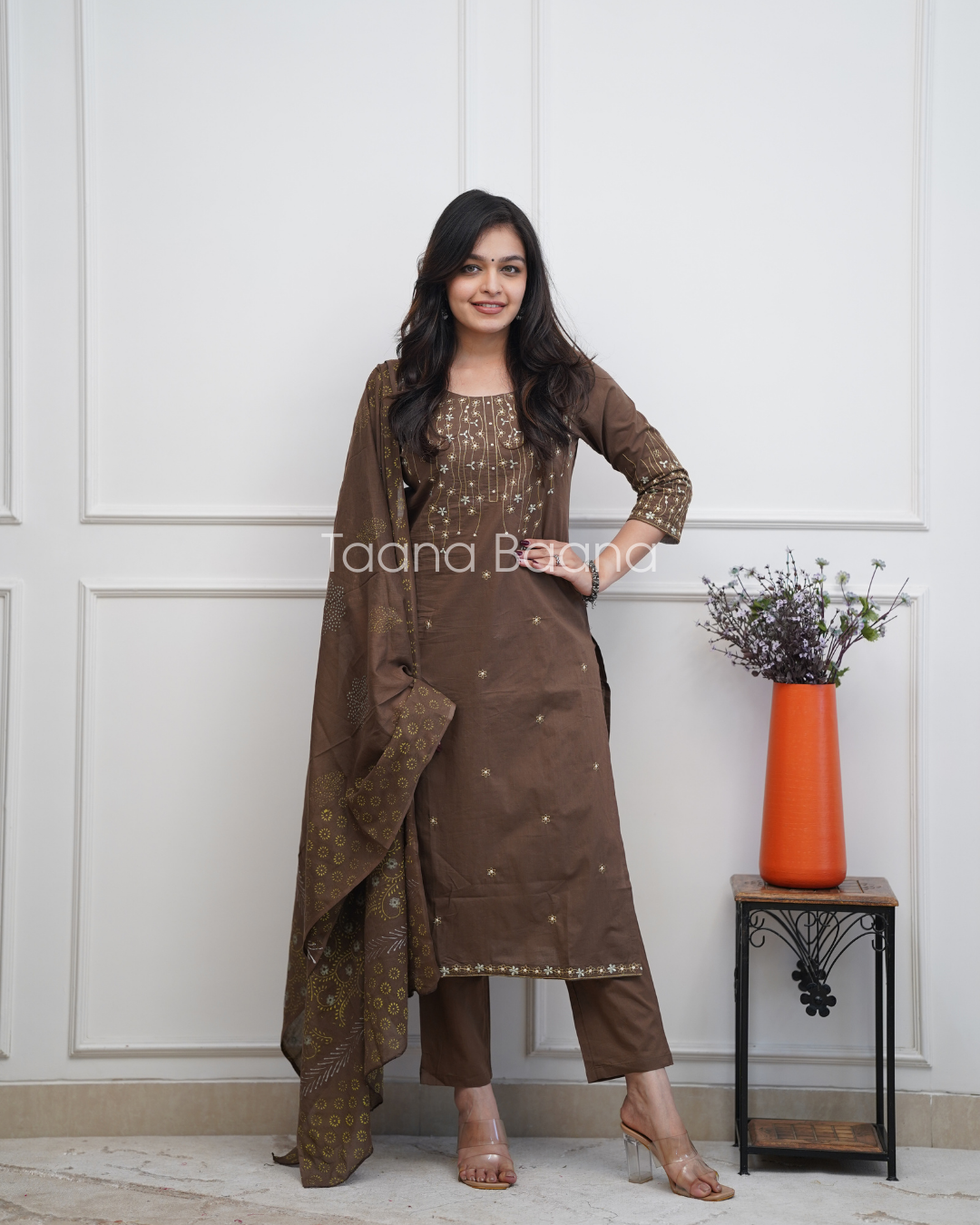 Dupatta Pant Set