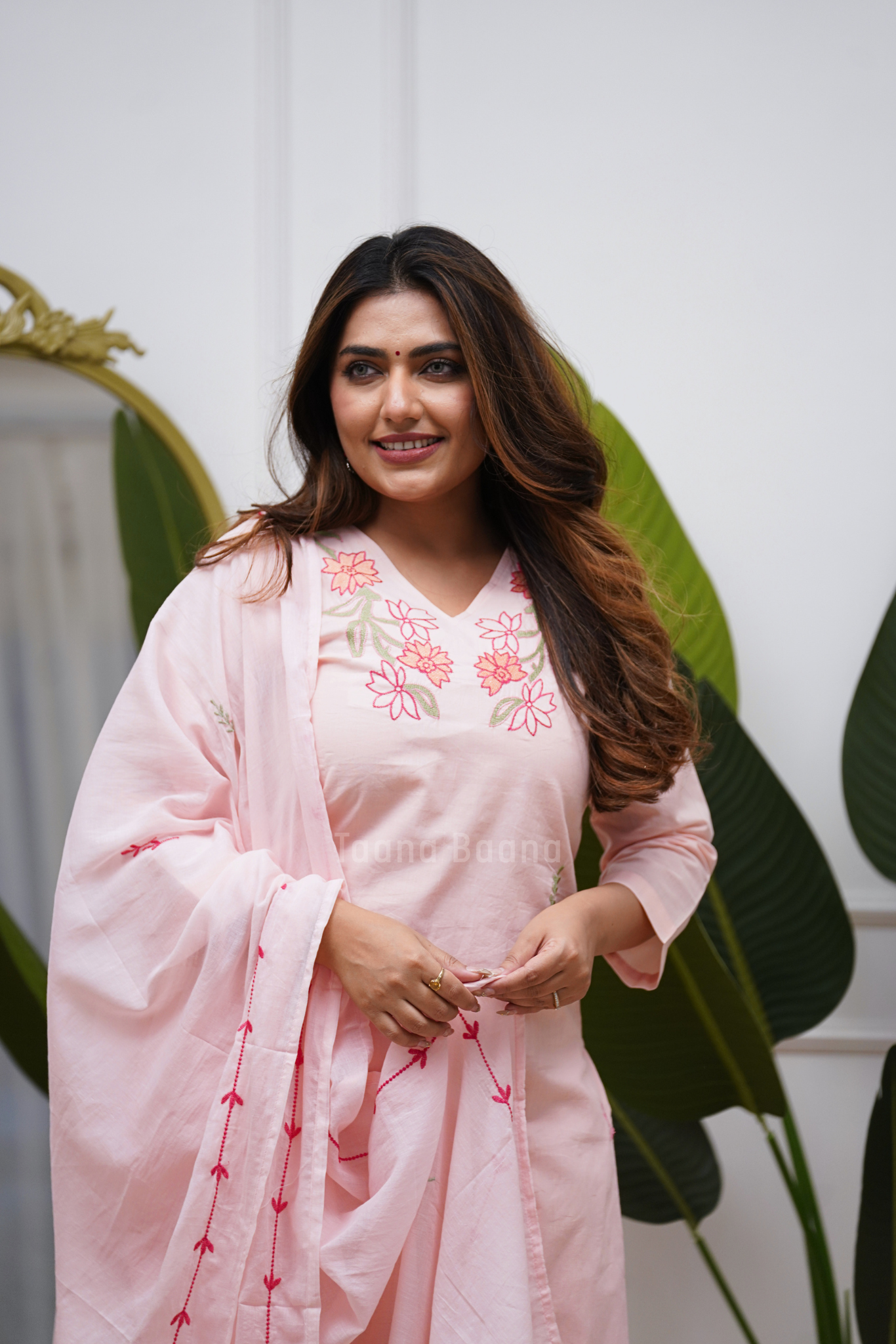 Dupatta Pant Set