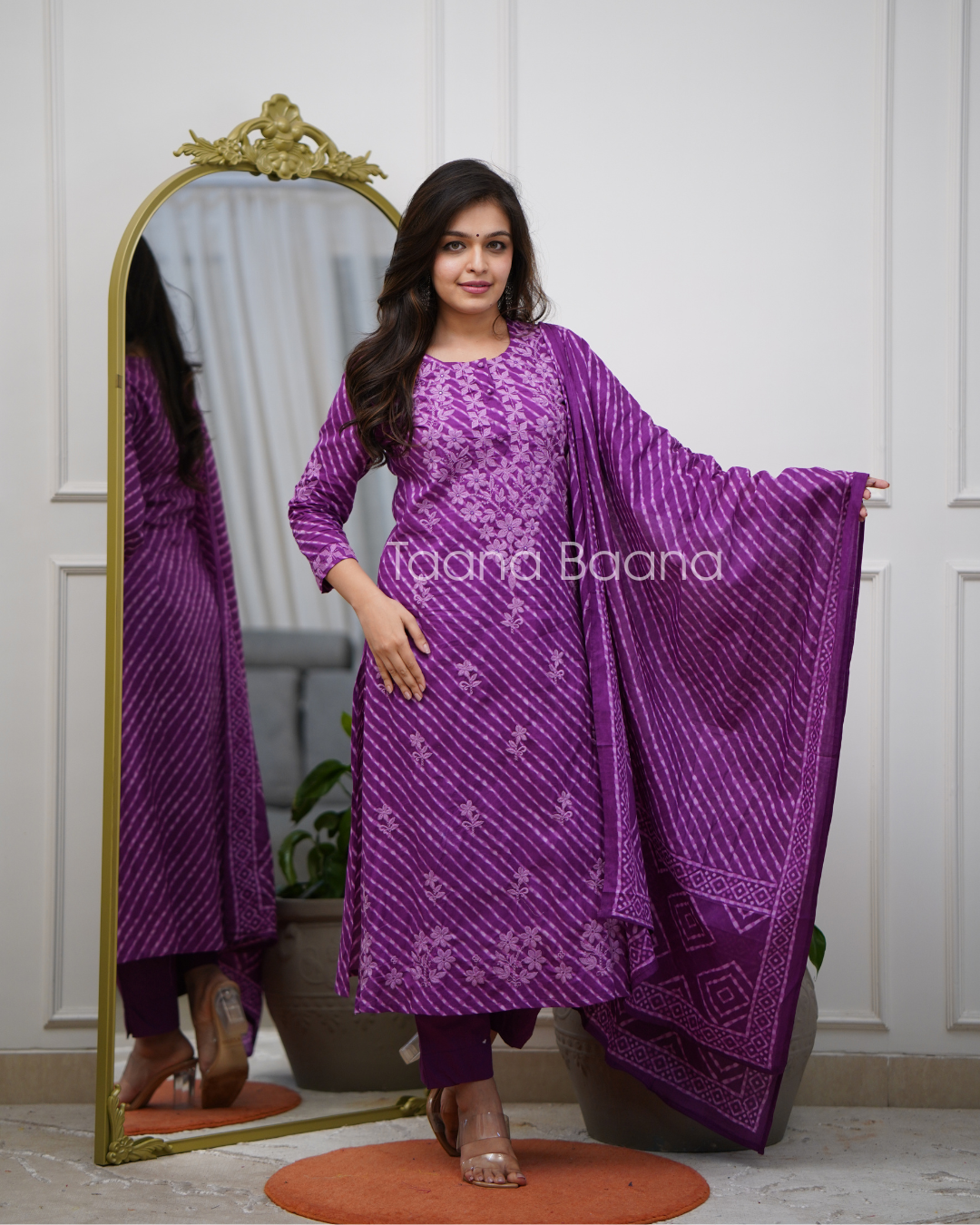 Dupatta Pant Set
