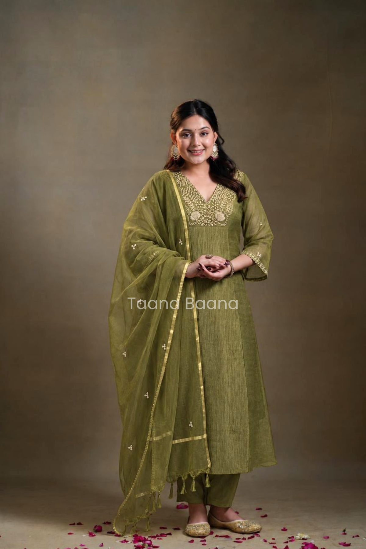 Dupatta Pant Set