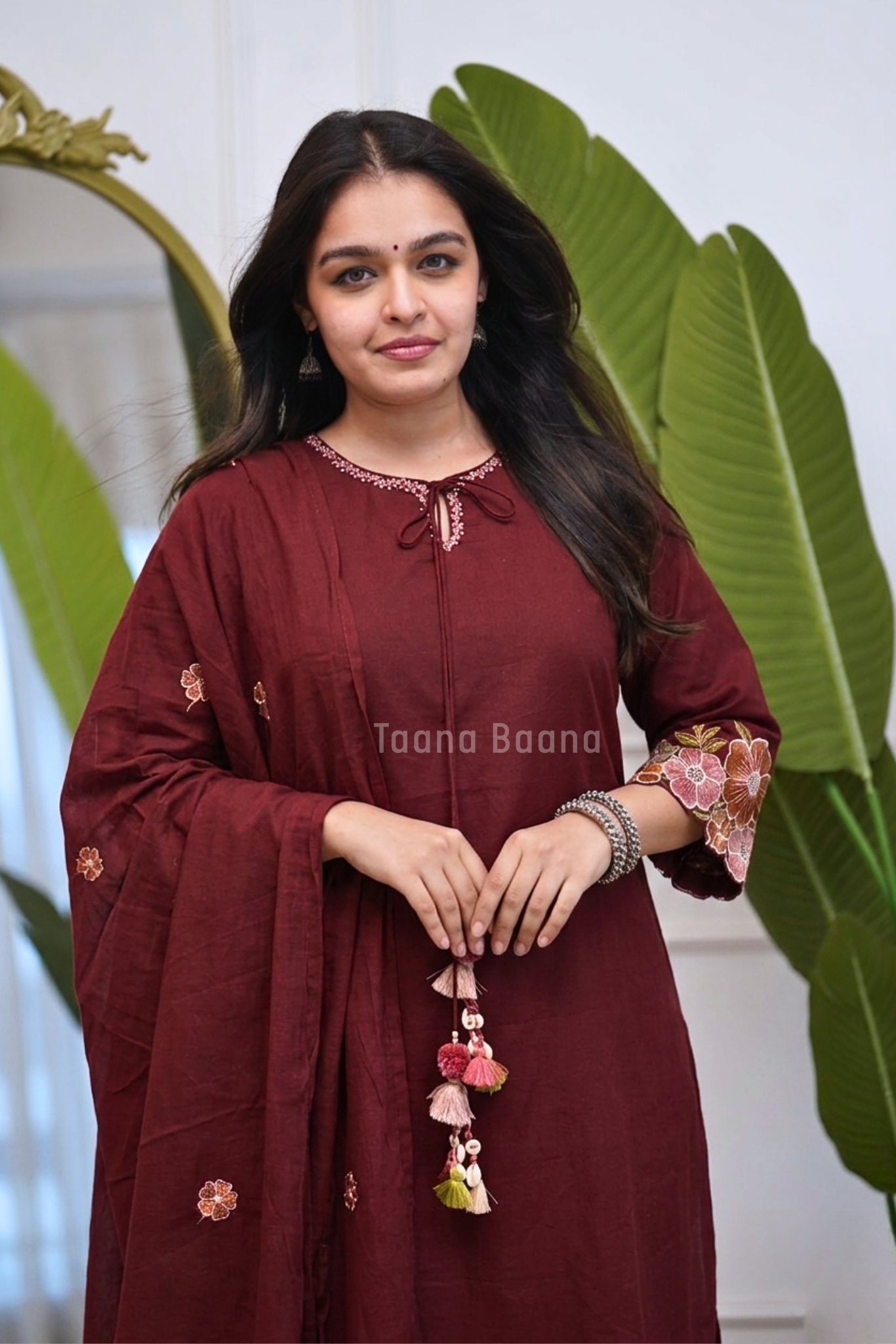 Dupatta Plazo Set