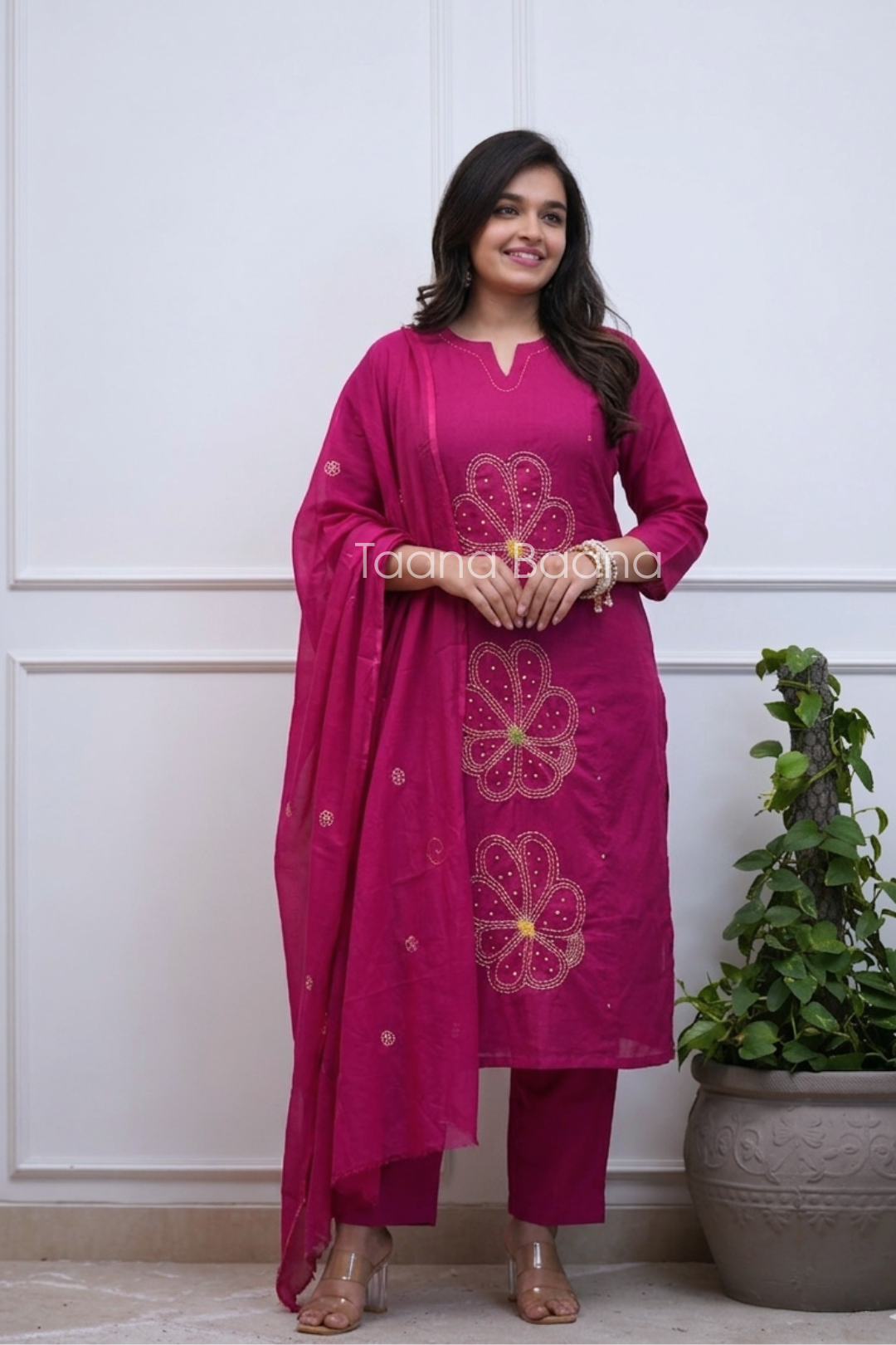 Dupatta Pant Set
