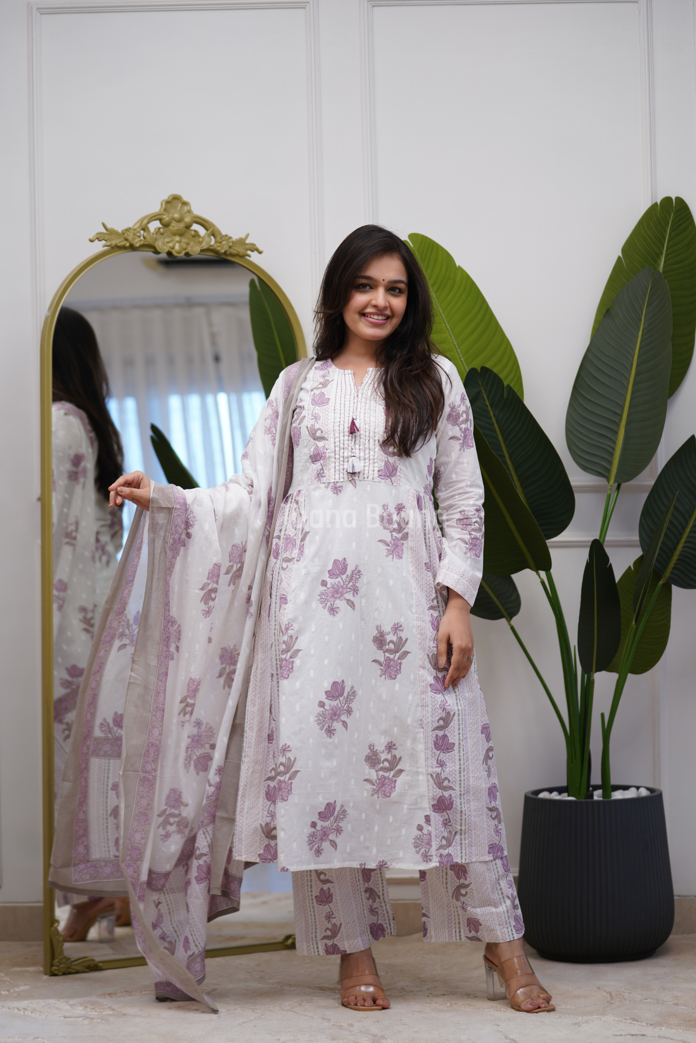 Dupatta Pant Set