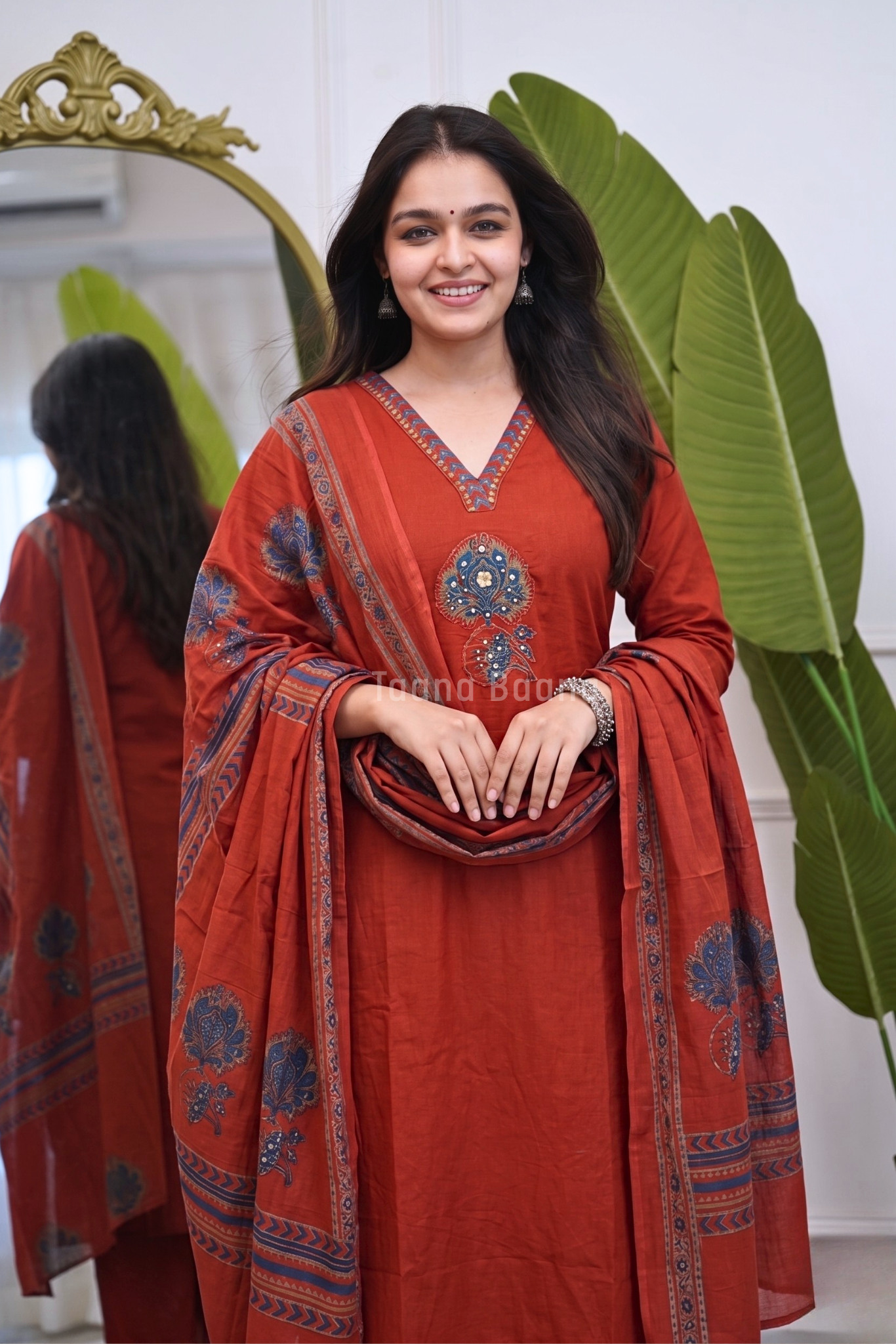 Dupatta Pant Set