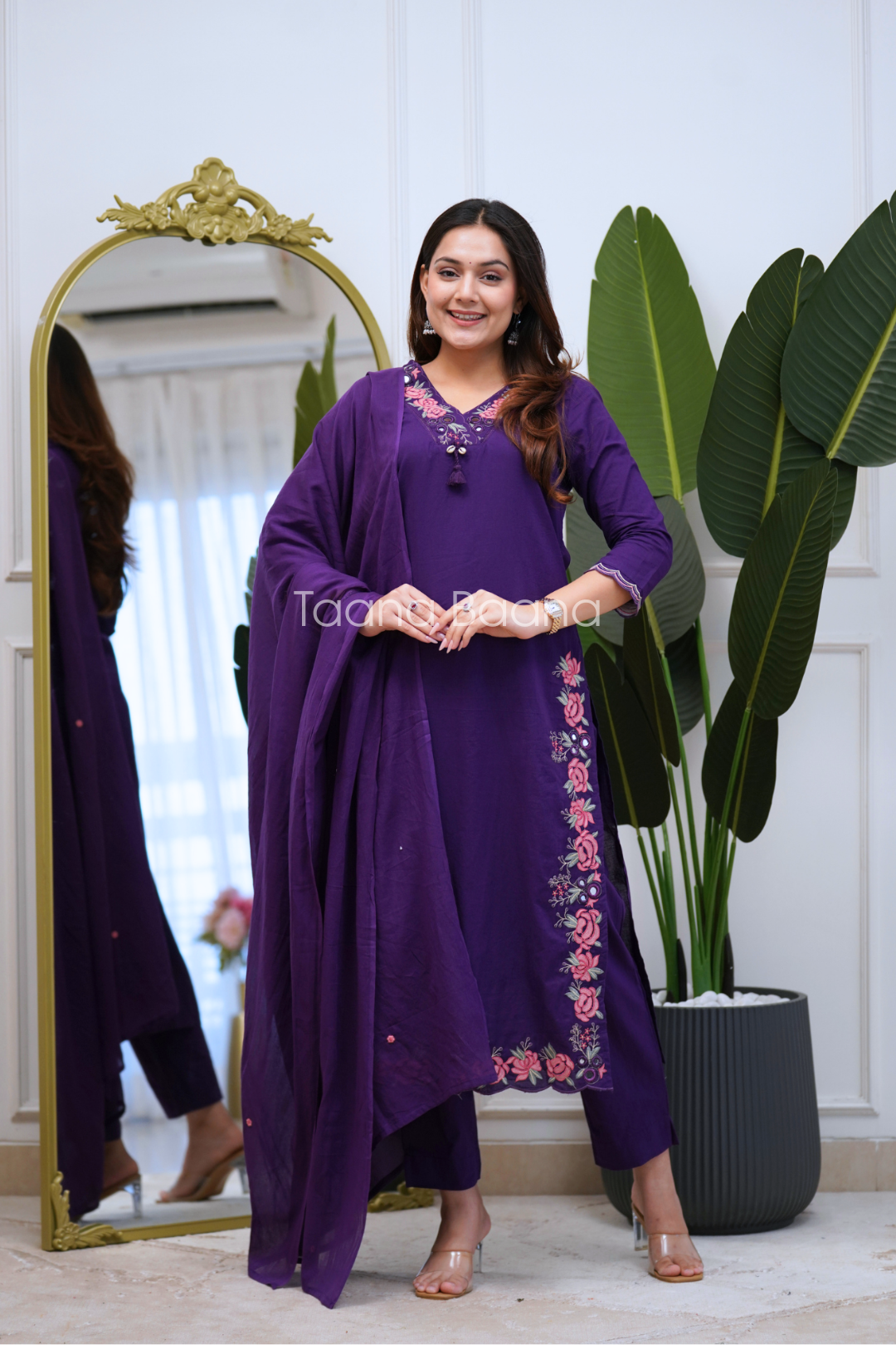 Dupatta Pant Set