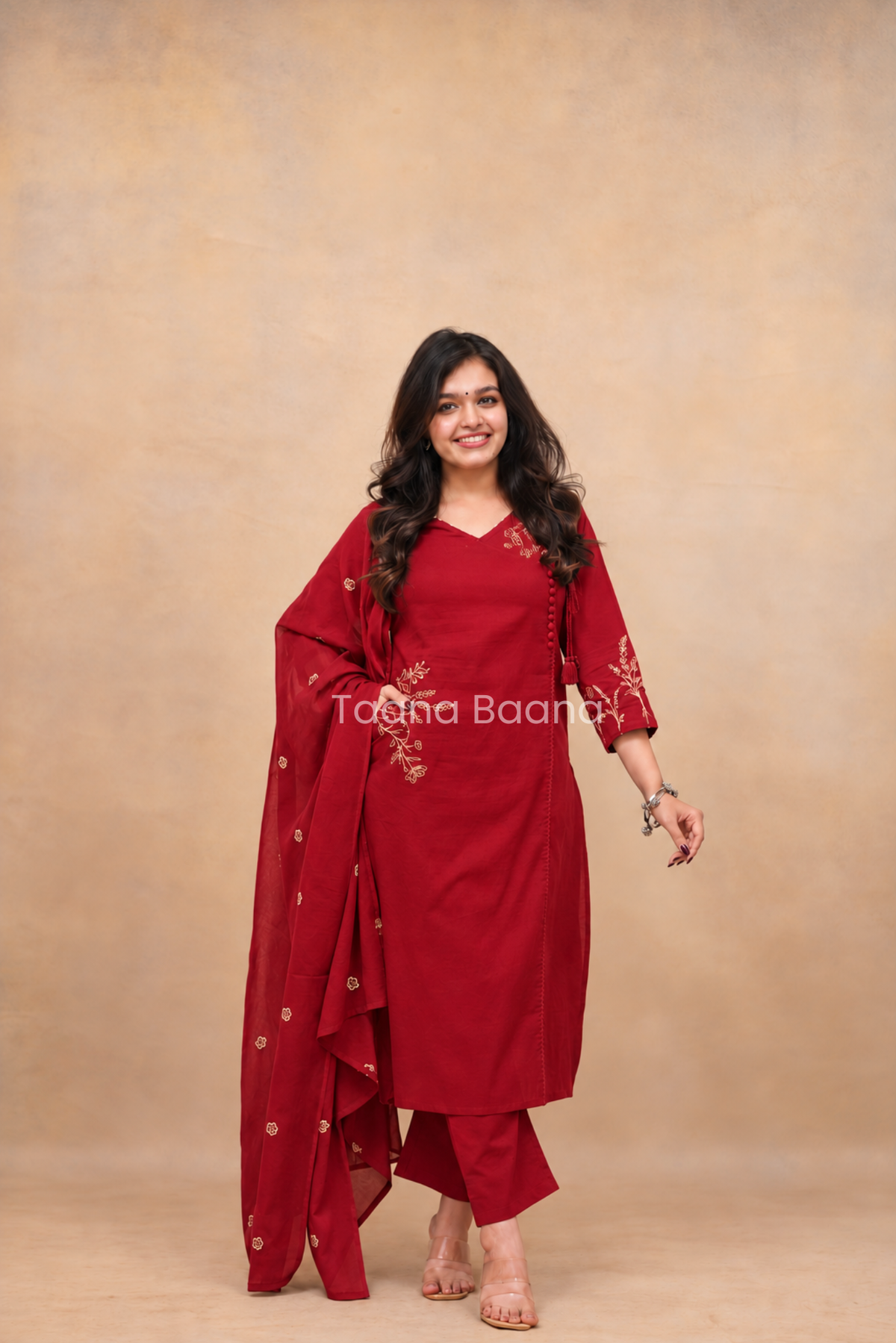 Dupatta Pant Set