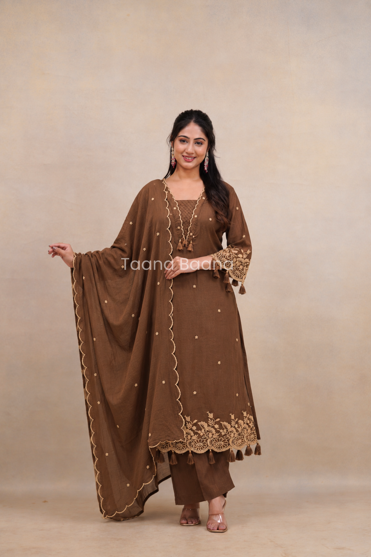 Dupatta Pant Set