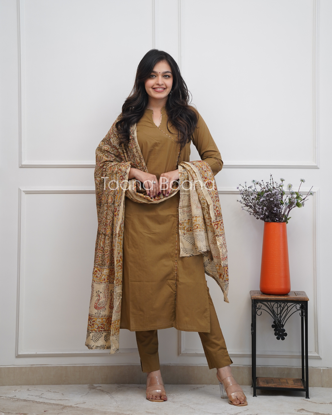 Dupatta Pant Set