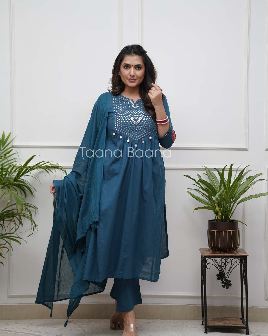 Dupatta Pant Set