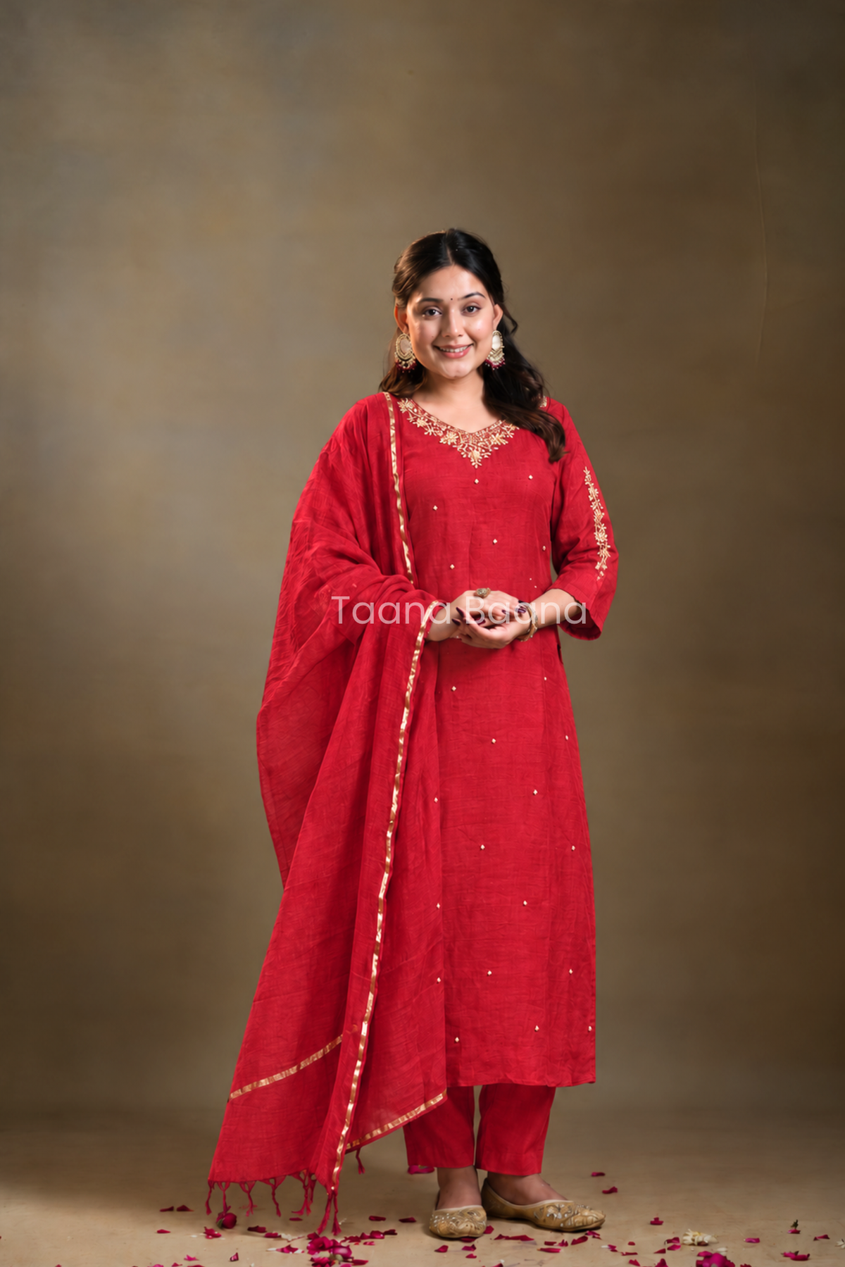 Dupatta Pant Set