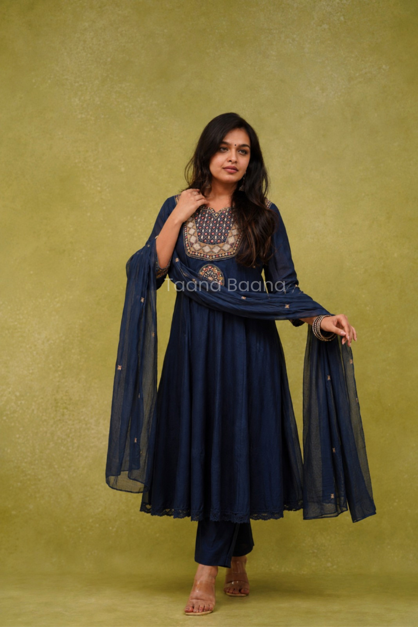 Dupatta Pant Set