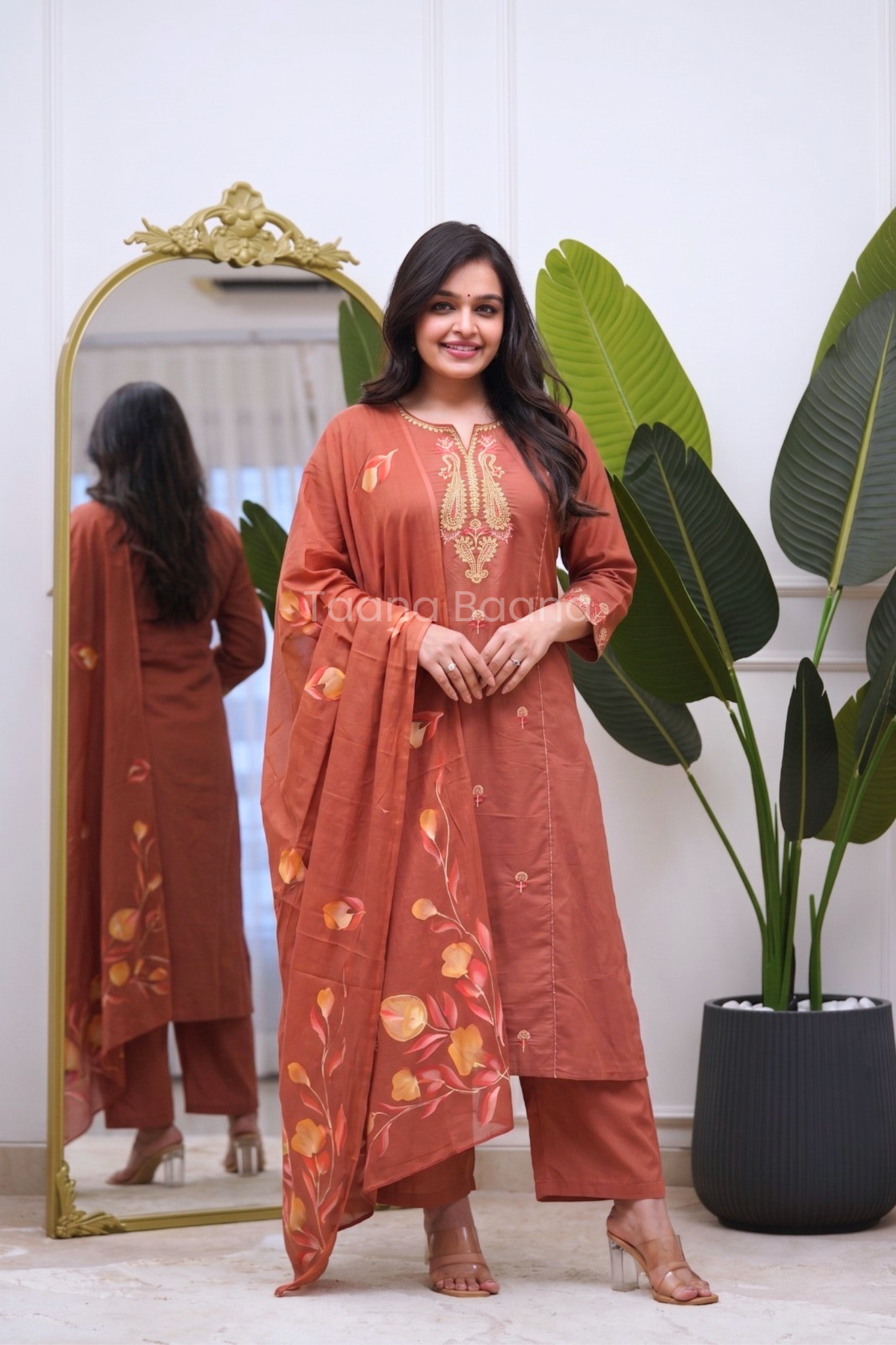 Dupatta Pant Set