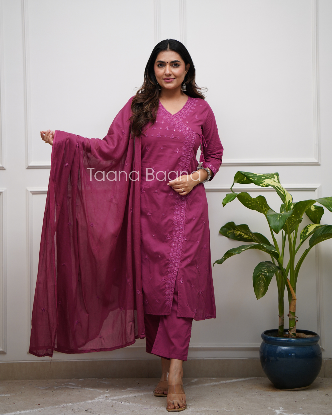 Dupatta Pant Set