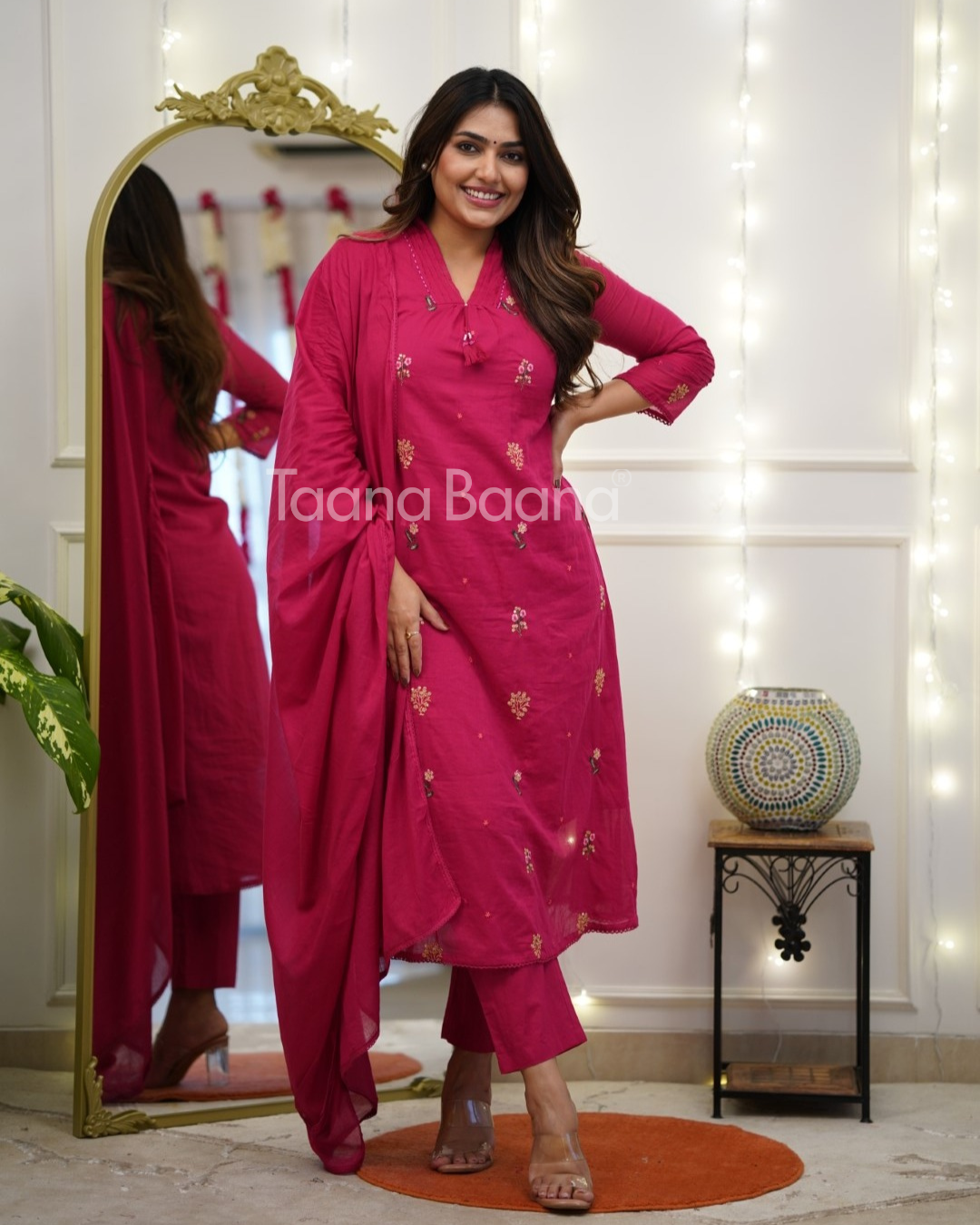 Dupatta Pant Set