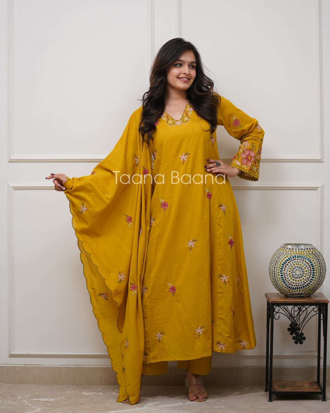 Dupatta Pant Set