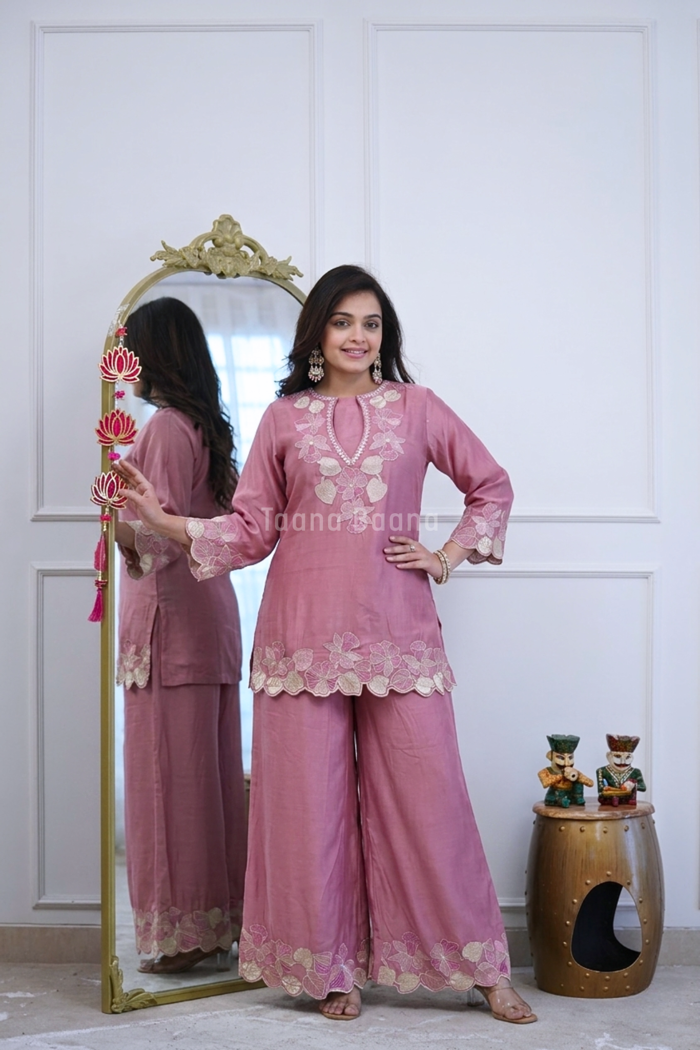 Dupatta Plazo Set