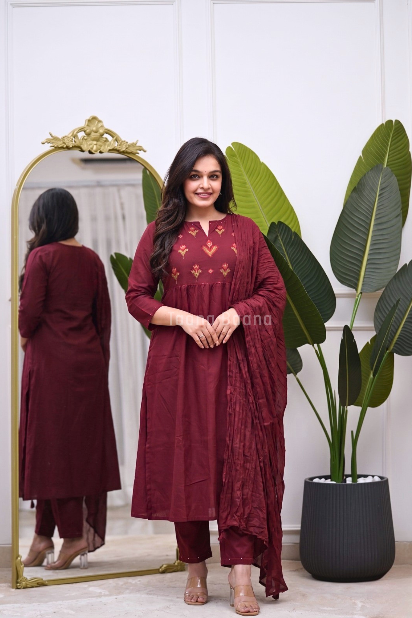 Dupatta Pant Set