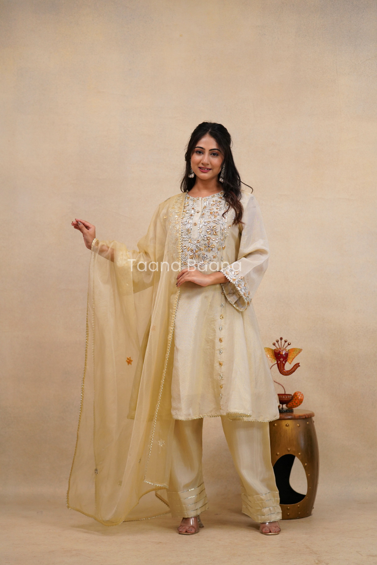 Dupatta Pant Set