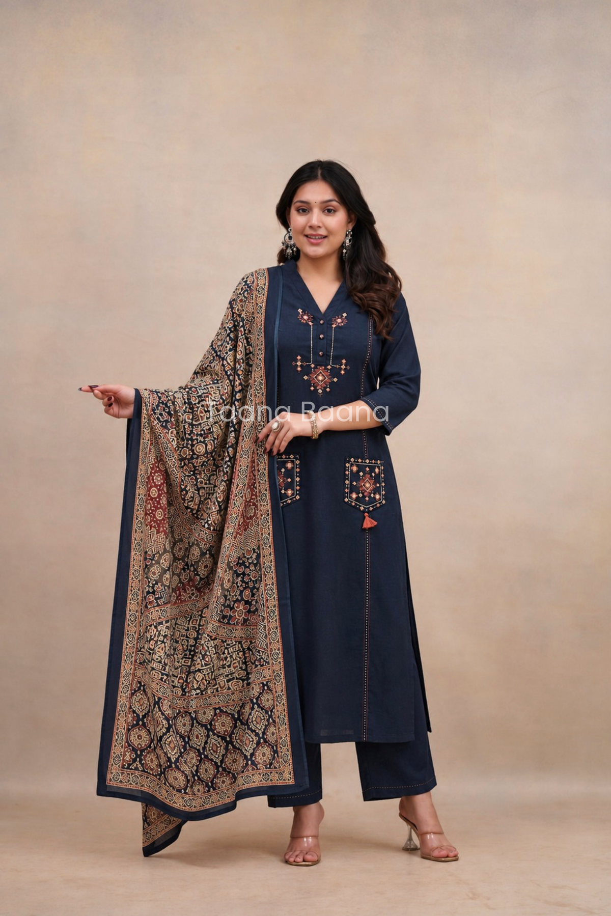 Dupatta Pant Set