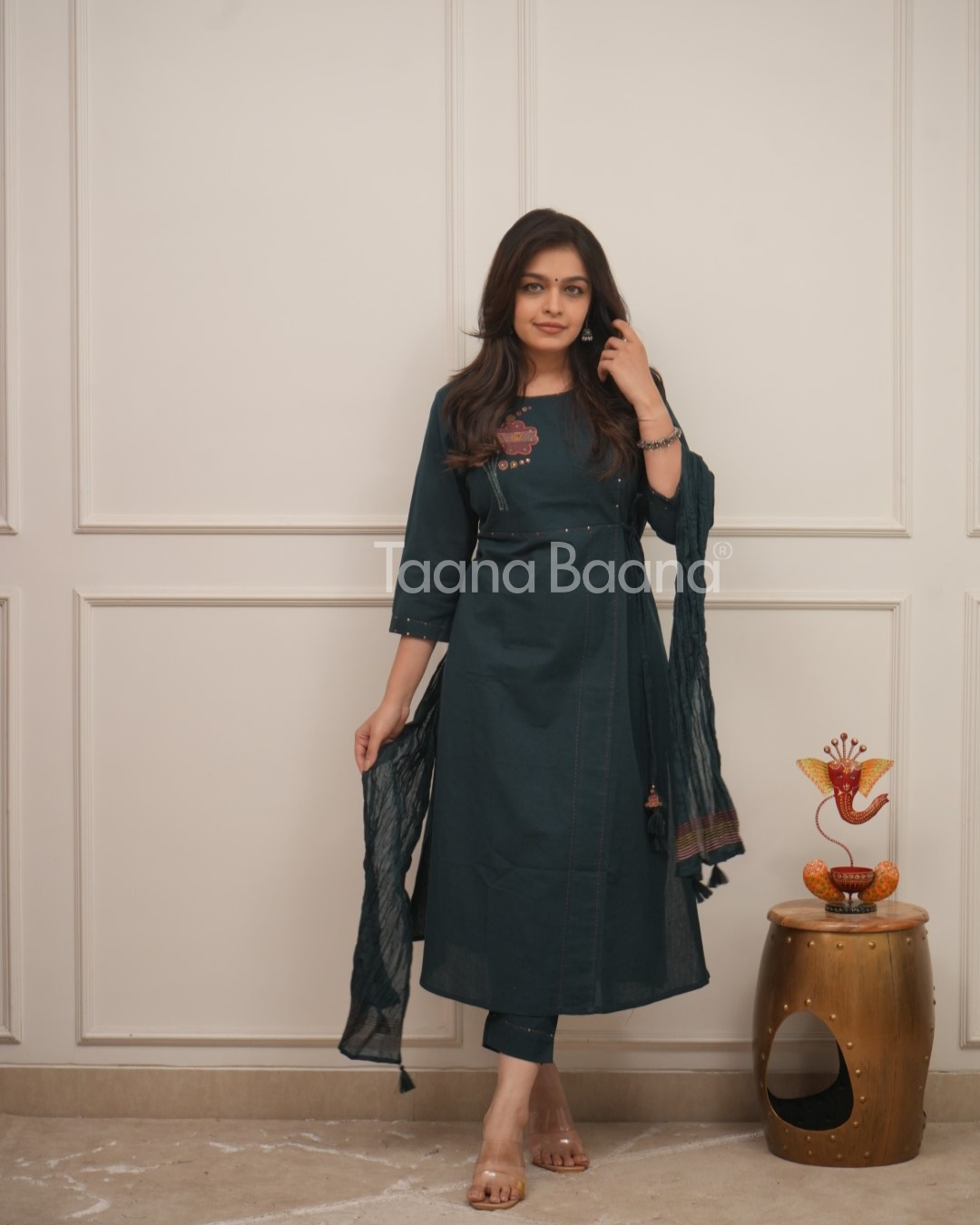 Dupatta Pant Set