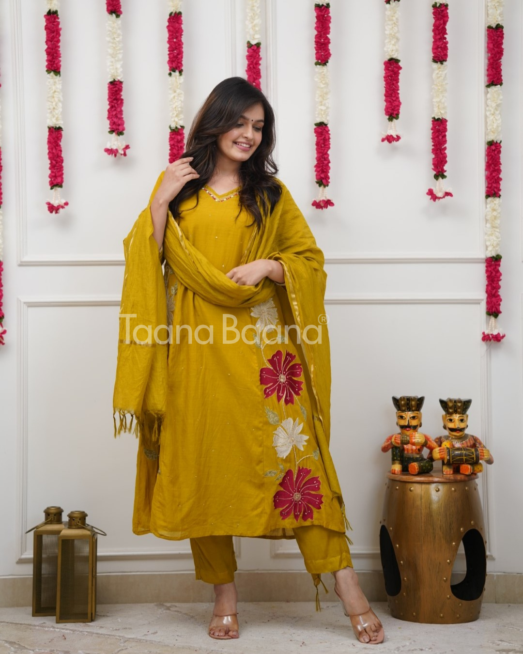 Dupatta Pant Set