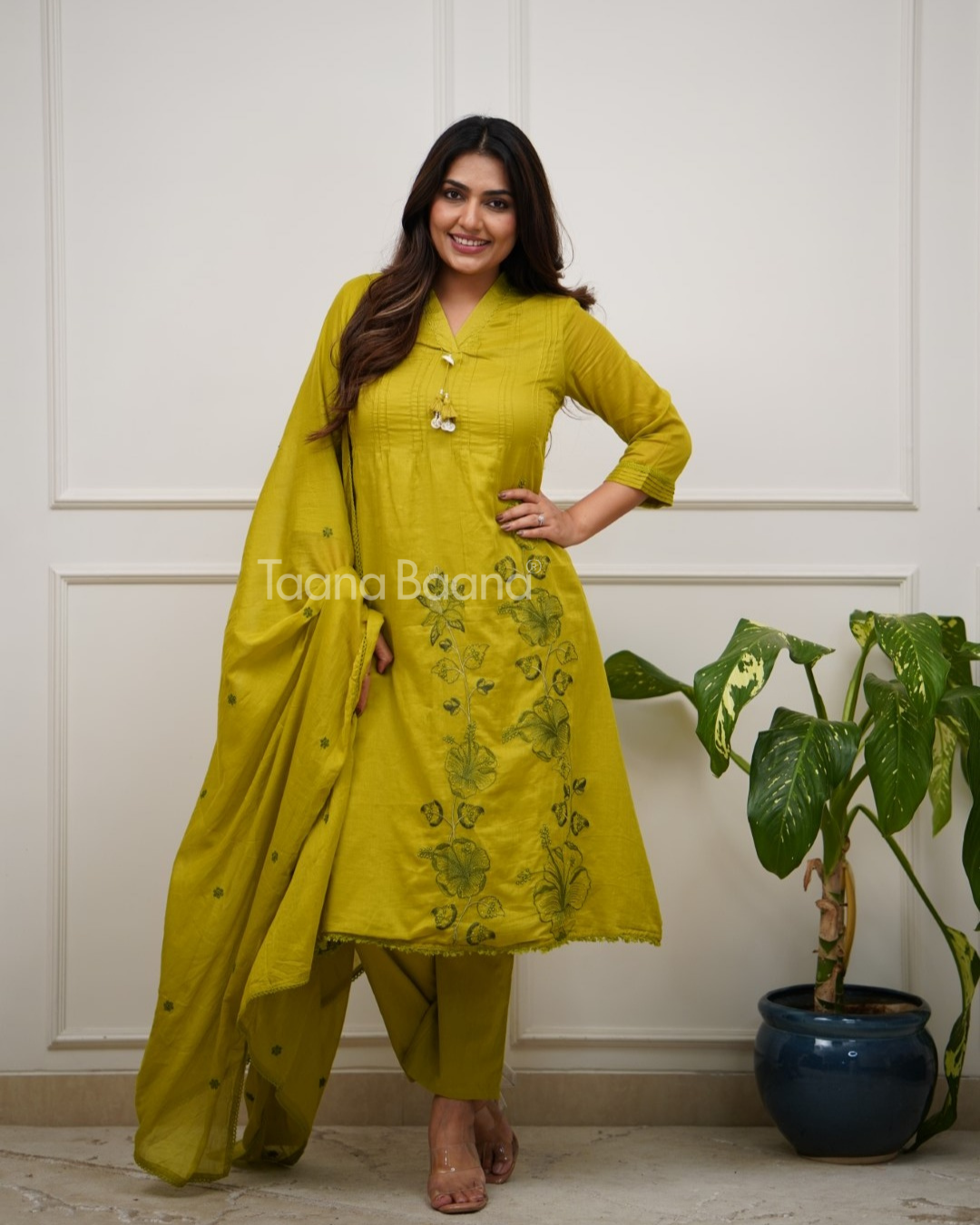Dupatta Pant Set