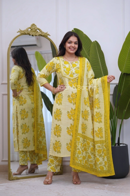 Dupatta Pant Set