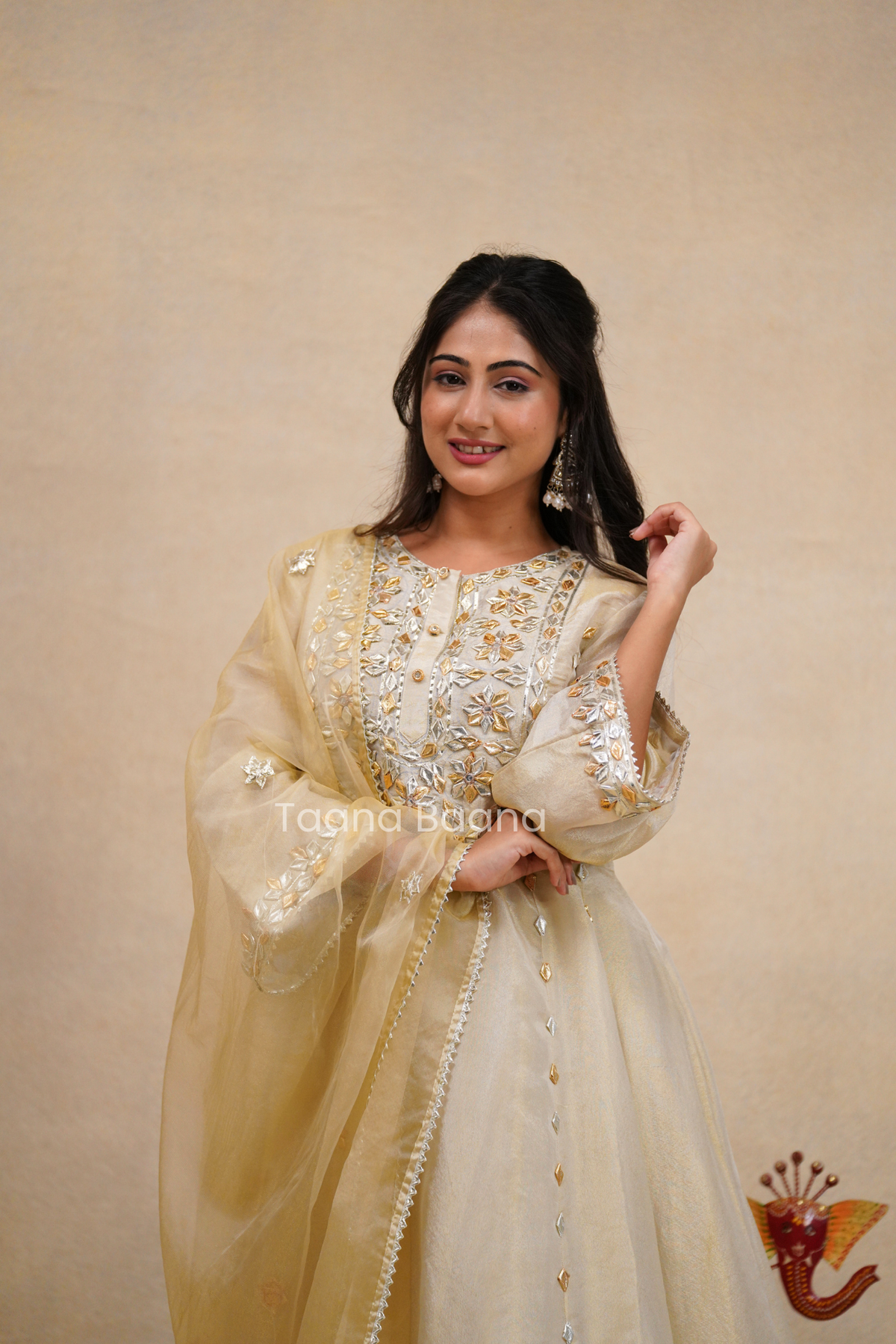 Dupatta Pant Set